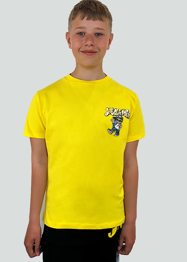 Футболка, Жовтий, DISCLAIMER Італія, 25VL