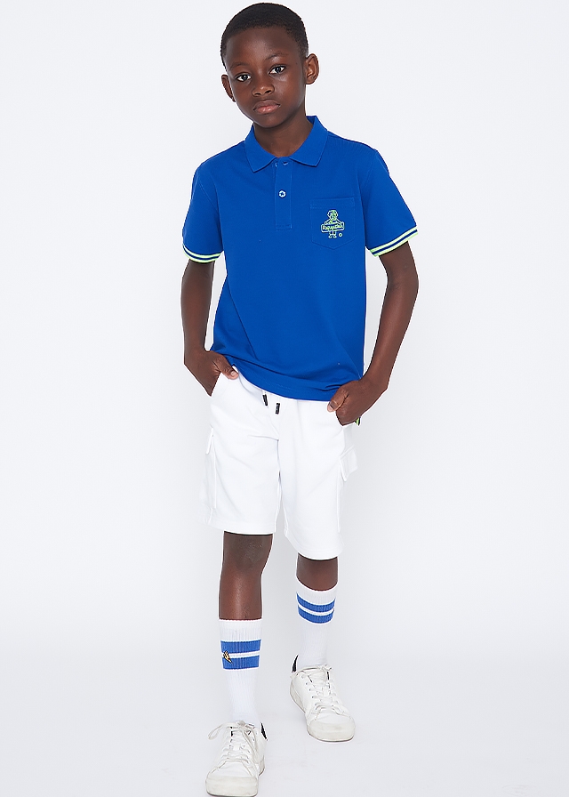 Футболка, Поло, Синій, RefrigiWear Італія, 25VL