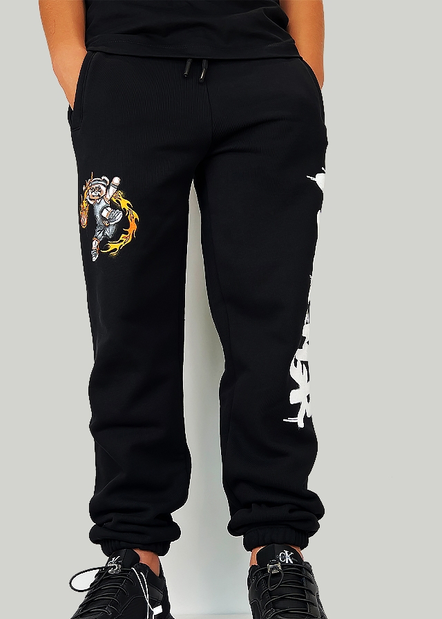 Штани, утеплені, Чорний, DISCLAIMER Італія, 25OZ