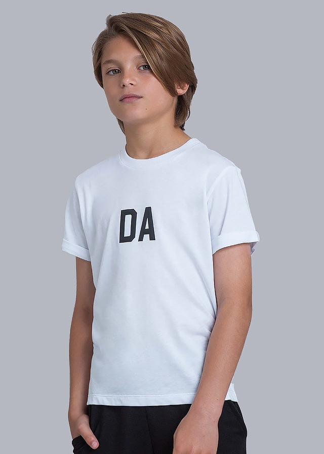 Футболка, Білий, Daniele Alessandrini Італія, 25VL