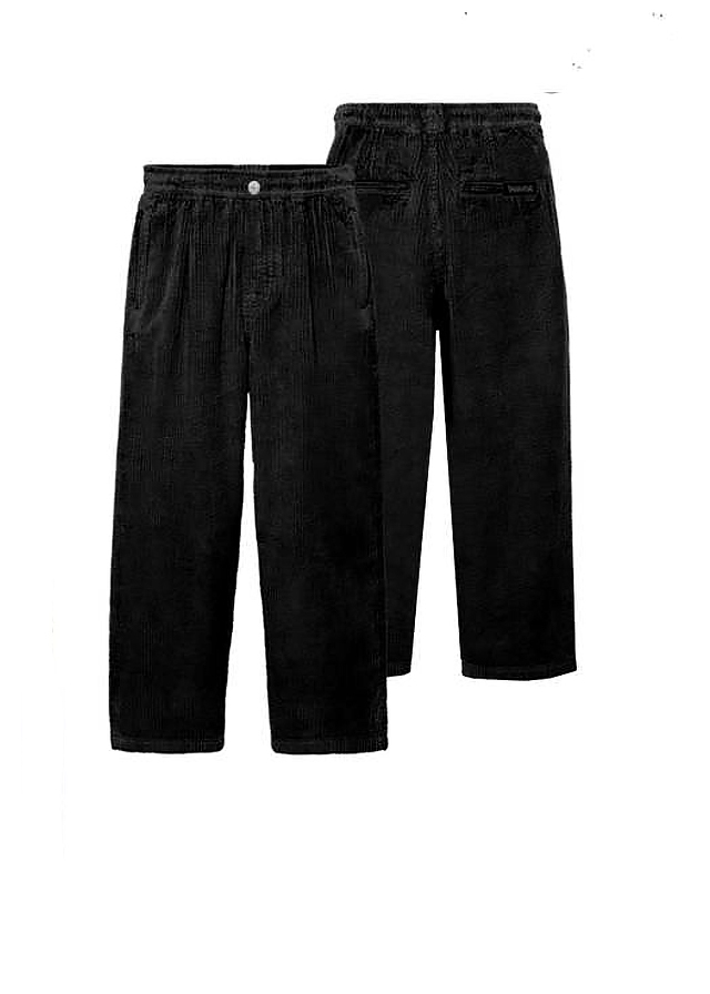 Штани, вельветові, Чорний, DISCLAIMER Італія, 26OZ Штани, вельветові, Чорний, DISCLAIMER Італія, 26OZ