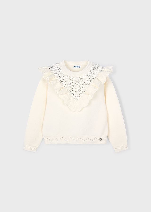 Светр, Кремовий, Mayoral Іспанія, 26OZ Светр, Кремовий, Mayoral Іспанія, 26OZ