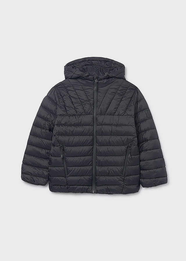 Куртка, з капюшоном, Чорний, Mayoral Іспанія, 26OZ