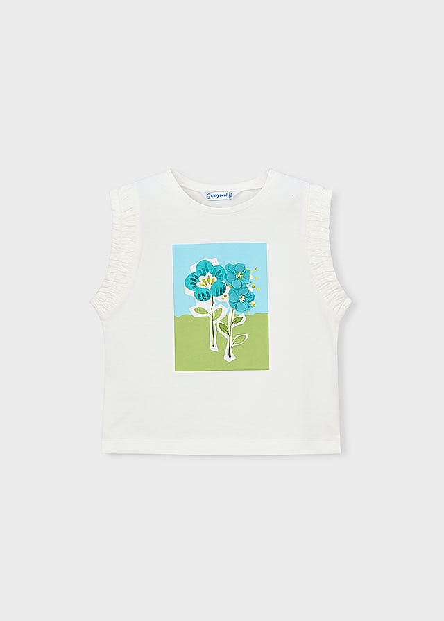 Футболка, Кремовий, Mayoral Іспанія, 26VL Футболка, Кремовий, Mayoral Іспанія, 26VL