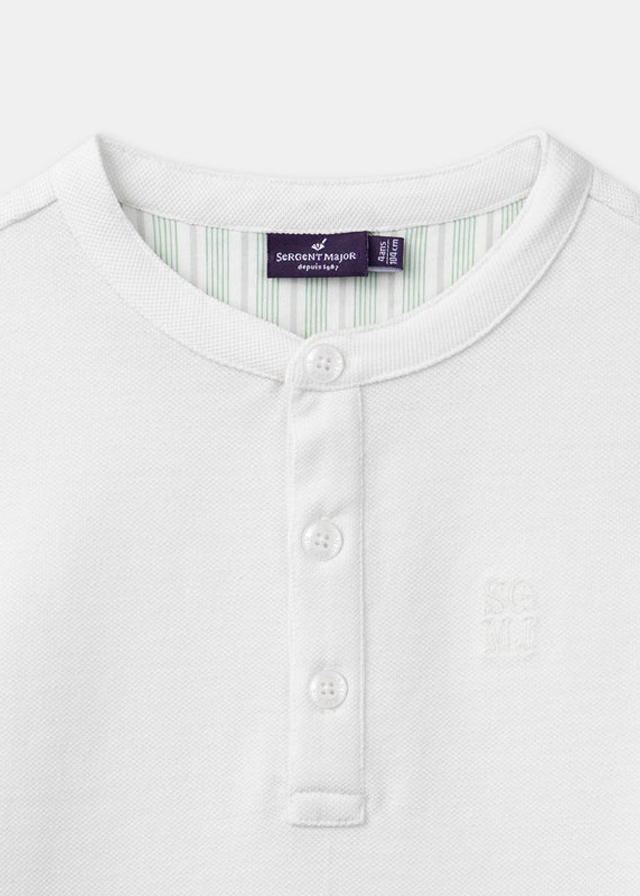 Футболка, Білий, Sergent Major Франція, 26VL