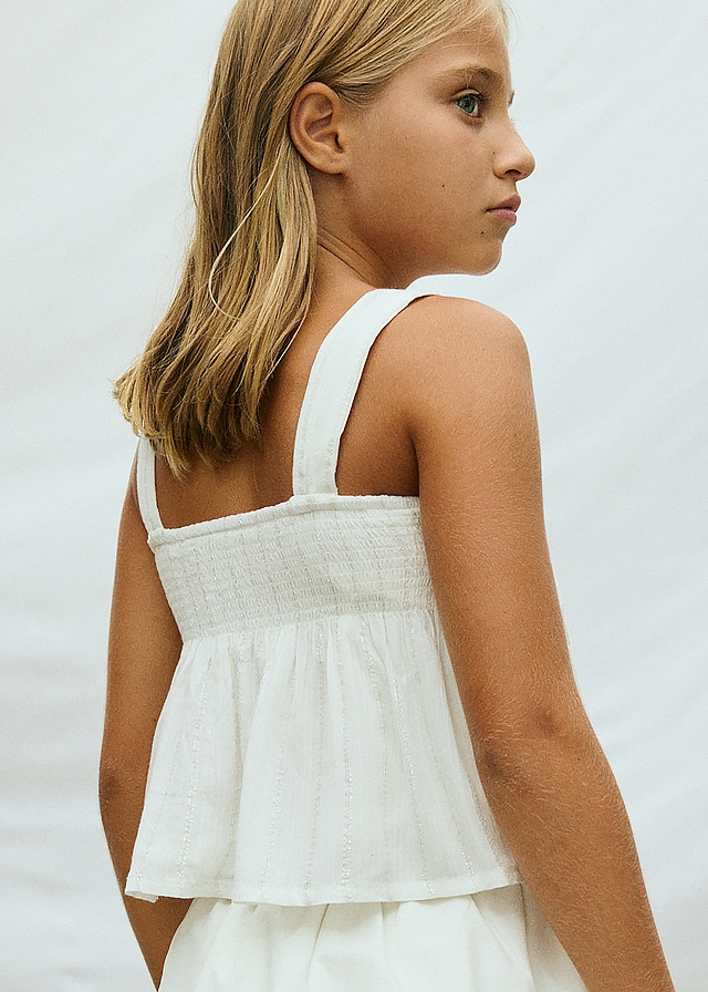 Футболка, Топ, Кремовий, Mayoral Іспанія, 26VL