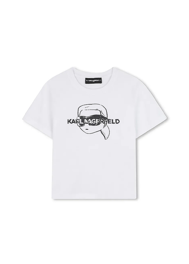 Футболка, Білий, Karl Lagerfeld  Німеччина, 26OZ
