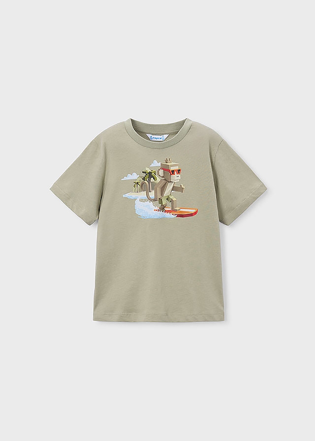 Футболка, Оливковий, Зелений, Mayoral Іспанія, 26VL