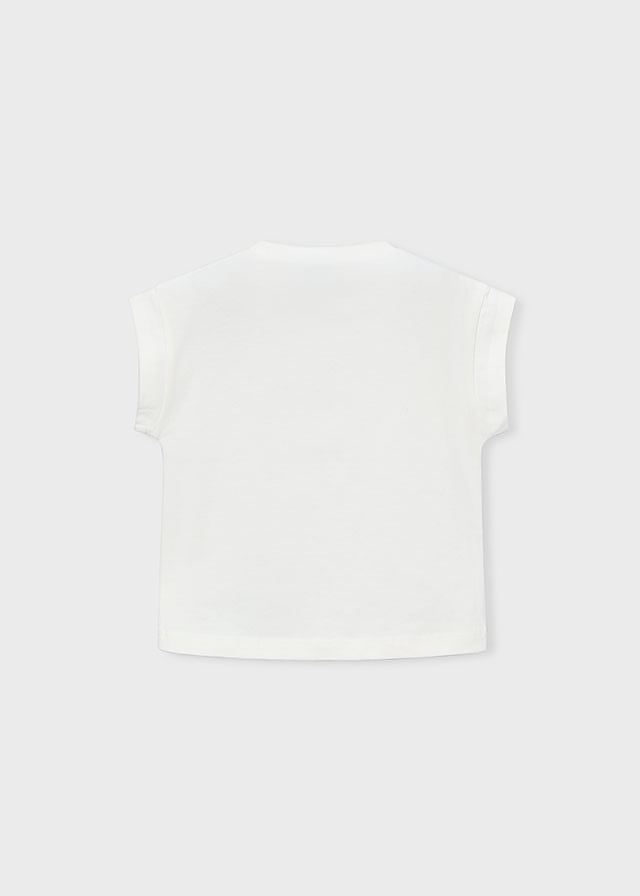 Футболка, Кремовий, Mayoral Іспанія, 26VL