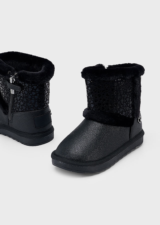 Чобітки, Уггі, Чорний, Mayoral Іспанія, 26OZ