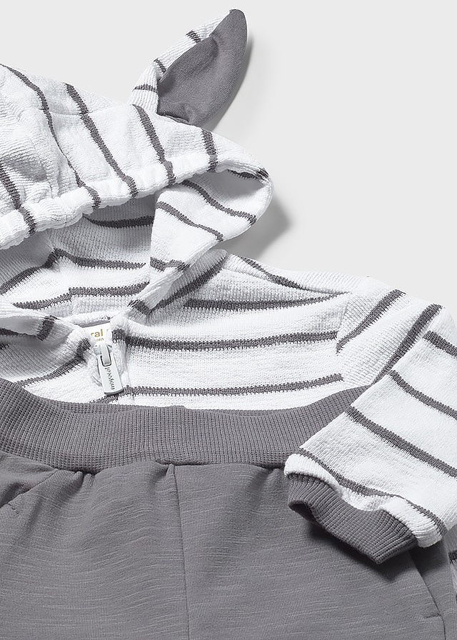 Комплект, Кофта + футболка +  штани, Сірий, Mayoral Іспанія, 26VL