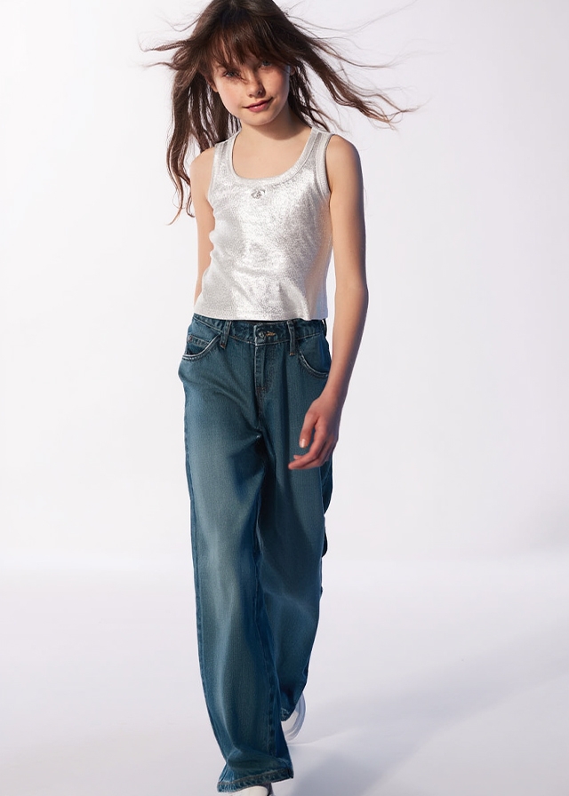 Футболка, Майка, Сріблястий, LIU JO Італія, 26VL