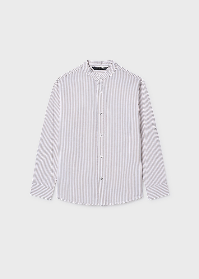 Сорочка, довгий рукав, Бежевий, Mayoral Іспанія, 26VL