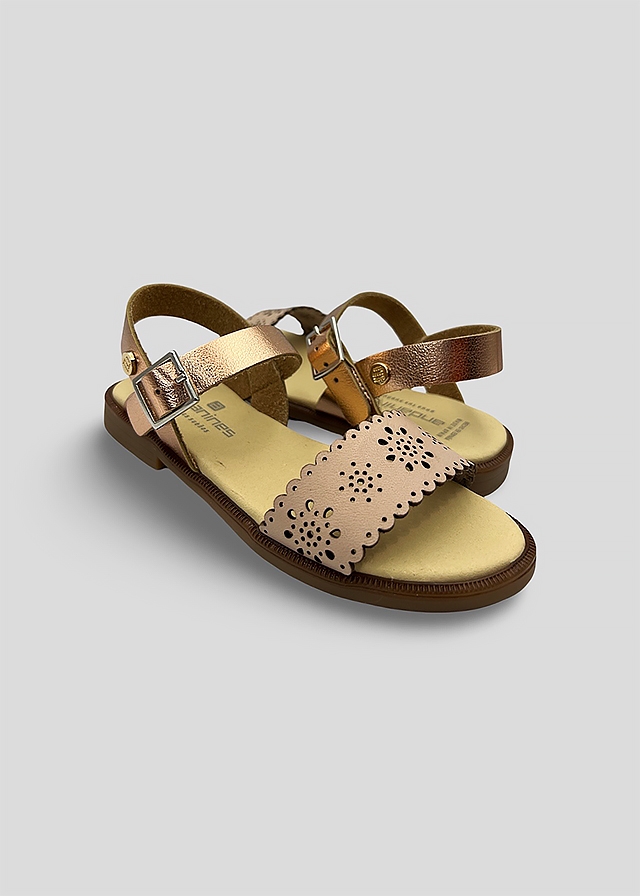 Сандалі, Бежевий, ANDANINES Іспанія, 25VL