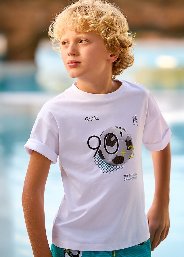 Футболка, Білий, Mayoral Іспанія, 26VL