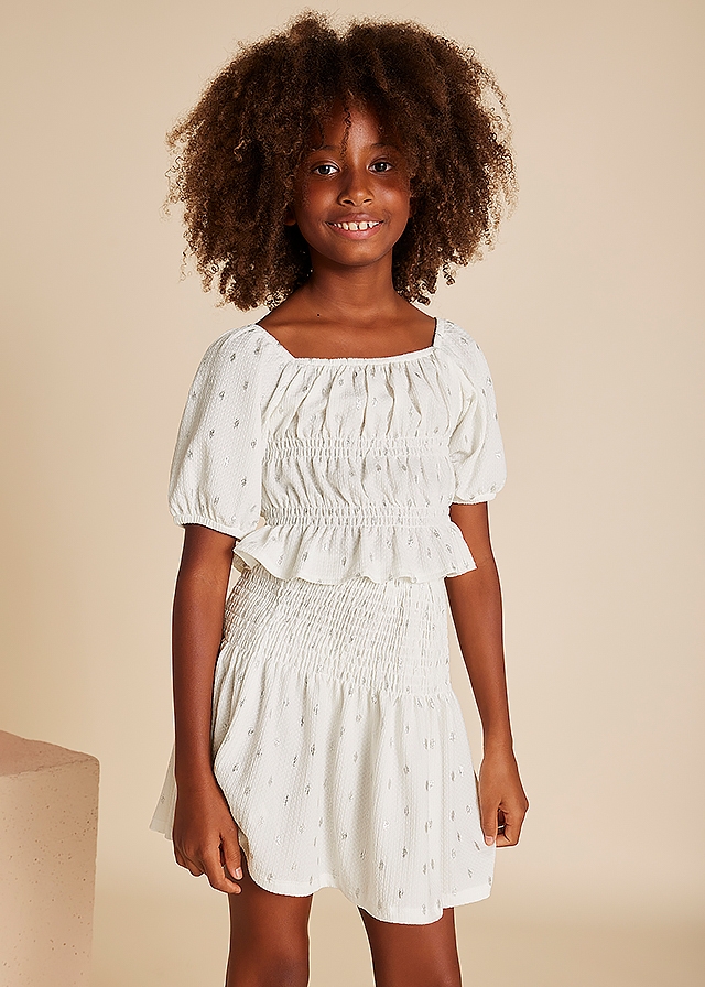 Спідниця, Білий, Mayoral Іспанія, 25VL