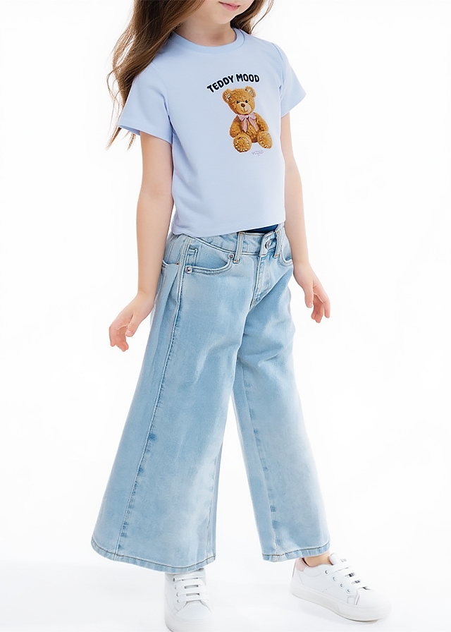 Футболка, Блакитний, VICOLO Італія, 26VL