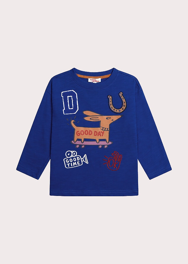 Джемпер, Синій, Du pareil au meme Франція, 26OZ