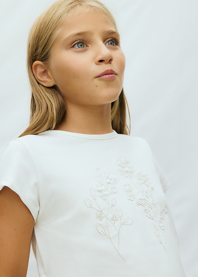 Футболка, Кремовий, Mayoral Іспанія, 26VL