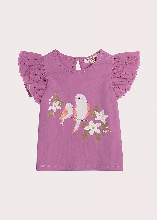 Футболка, Бузковий, Du pareil au meme Франція, 25VL