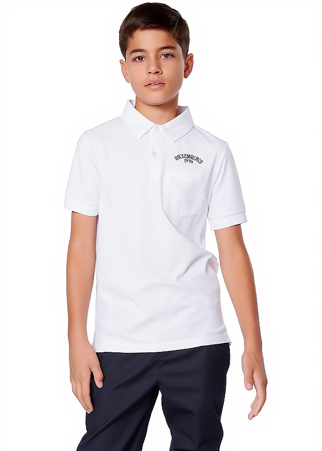 Футболка, POLO, Білий, Bikkembergs Італія, 26VL