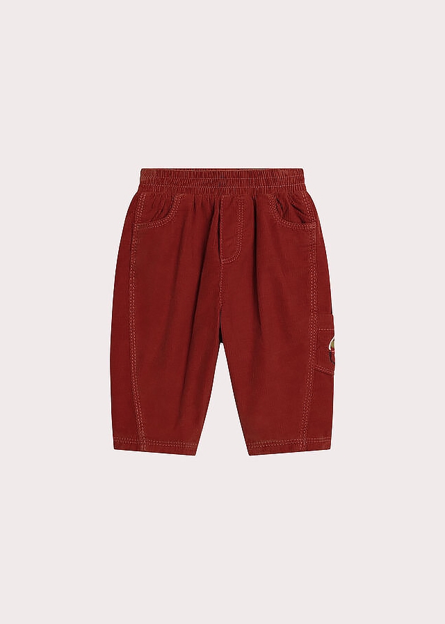 Штани, вельветові, Теракотовий, Du pareil au meme Франція, 26OZ Штани, вельветові, Теракотовий, Du pareil au meme Франція, 26OZ