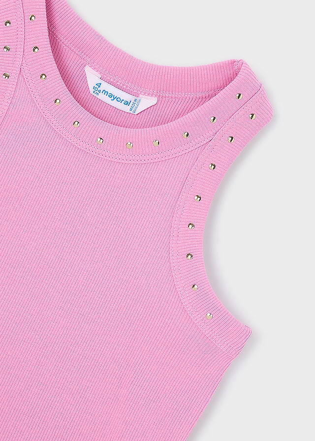 Футболка, Майка, Рожевий, Mayoral Іспанія, 26VL