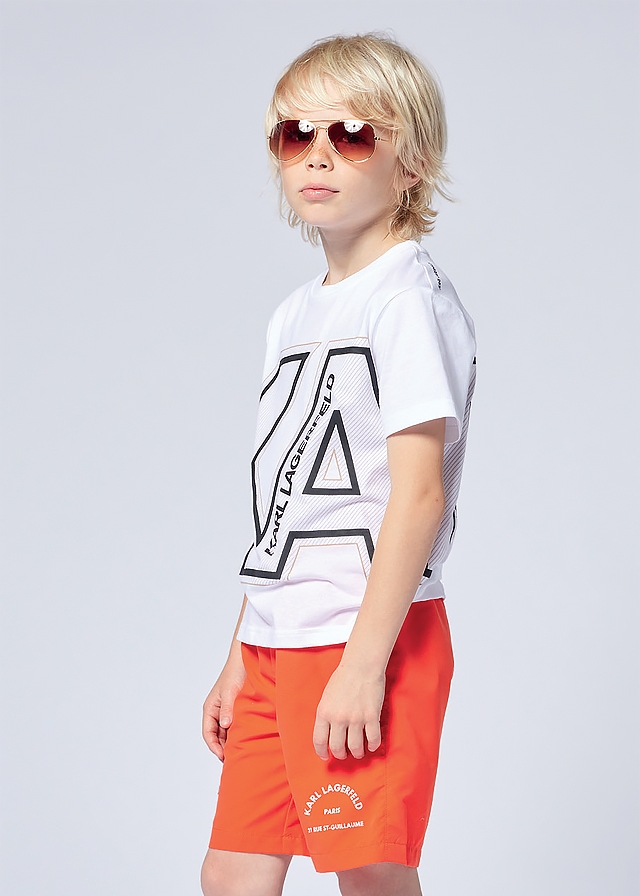 Футболка, Білий, Karl Lagerfeld  Німеччина, 25VL