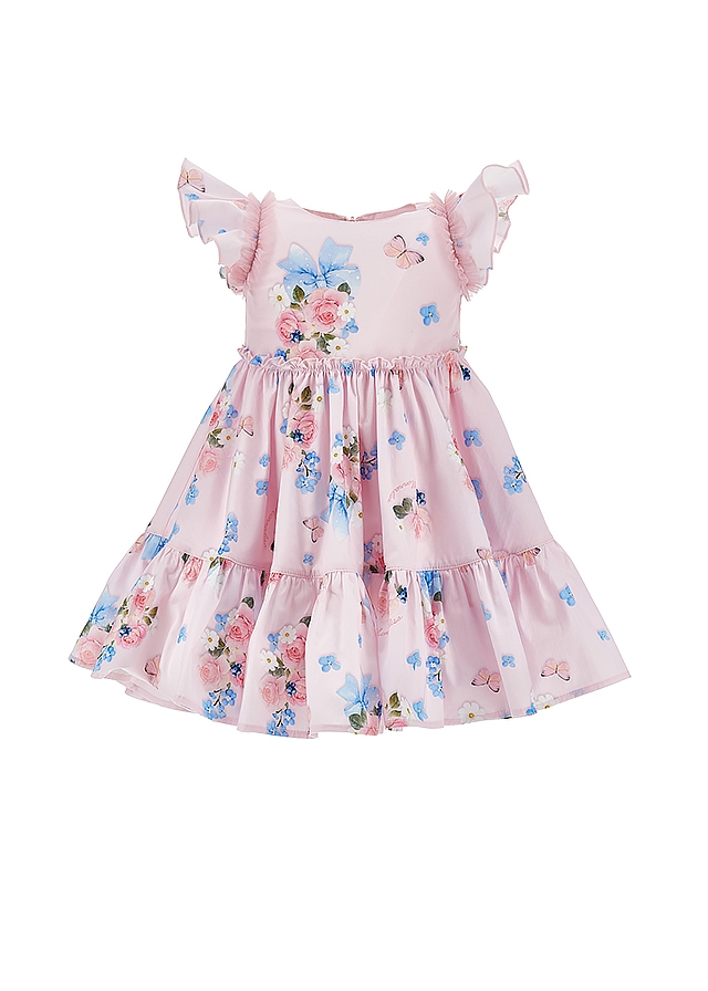 Сукня, Рожевий, MONNALISA Італія, 26VL