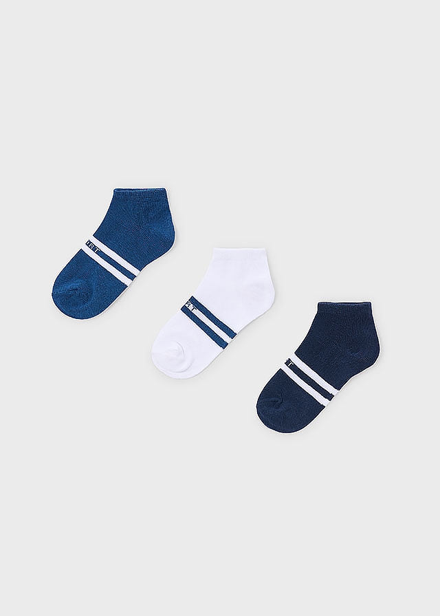 Шкарпетки, 3 пари Білий,, Синій, Mayoral Іспанія, 26VL Шкарпетки, 3 пари Білий,, Синій, Mayoral Іспанія, 26VL