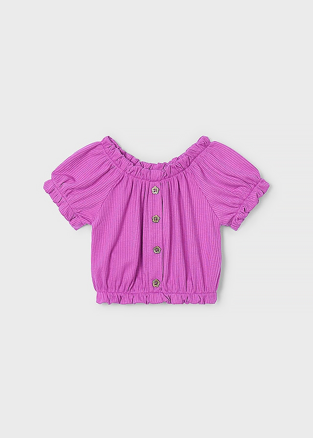 Футболка, Блуза, Рожевий, Mayoral Іспанія, 25VL