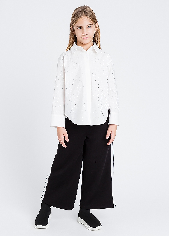 Сорочка, довгий рукав, Білий, TWINSET Італія, 26OZ