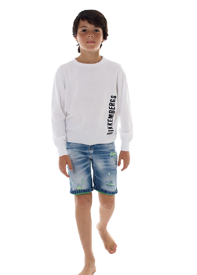 Светр, Білий, Bikkembergs Італія, 25VL