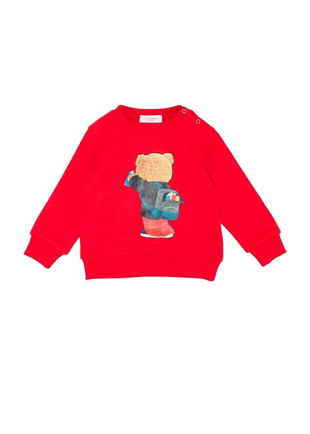 Пуловер, Червоний, JECKERSON Італія, 26OZ