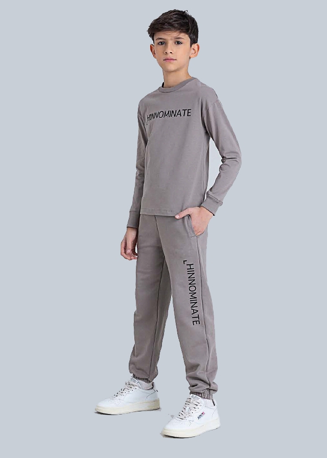 Штани, тринитка, Сірий, HINNOMINATE Італія, 25OZ