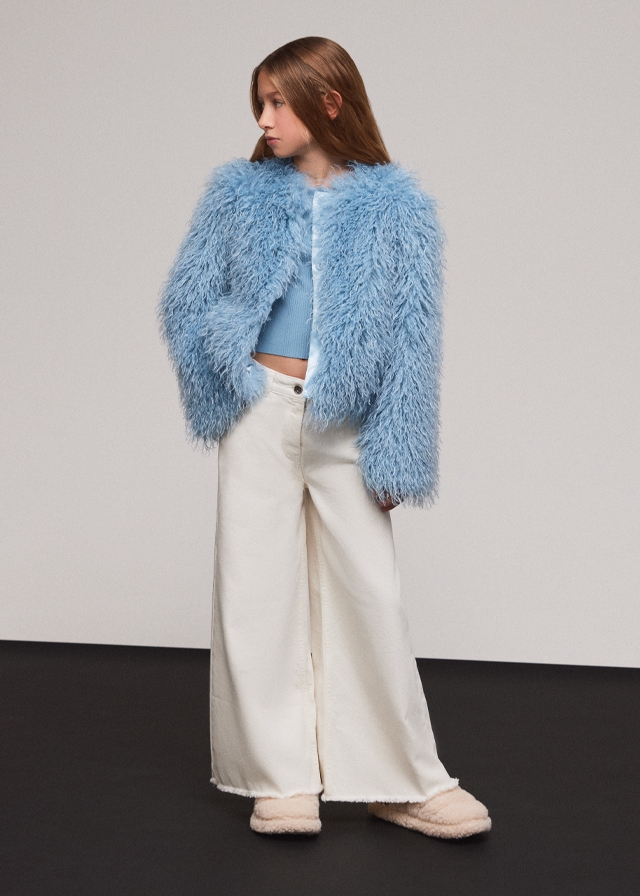 Шубка, Блакитний, Patrizia Pepe Італія, 26OZ