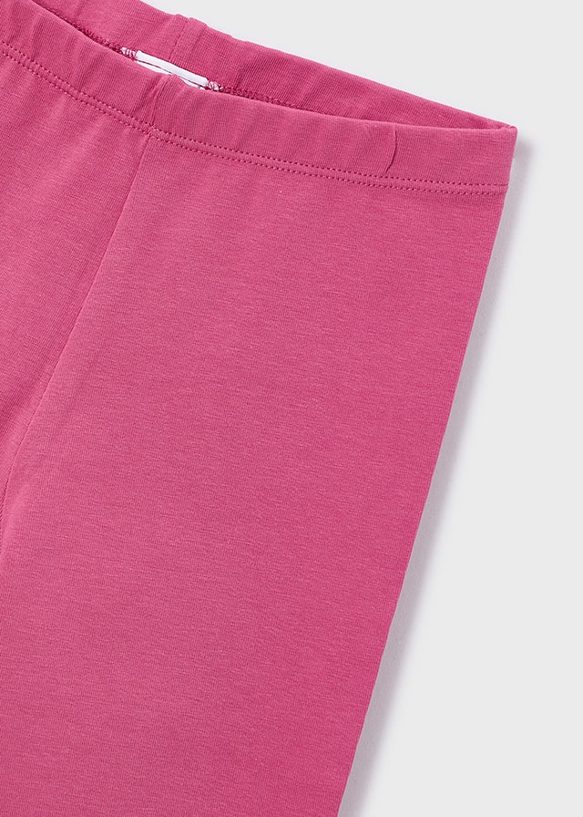 Комплект, Футболка біла + легінси 2 шт., Рожевий, Mayoral Іспанія, 26VL