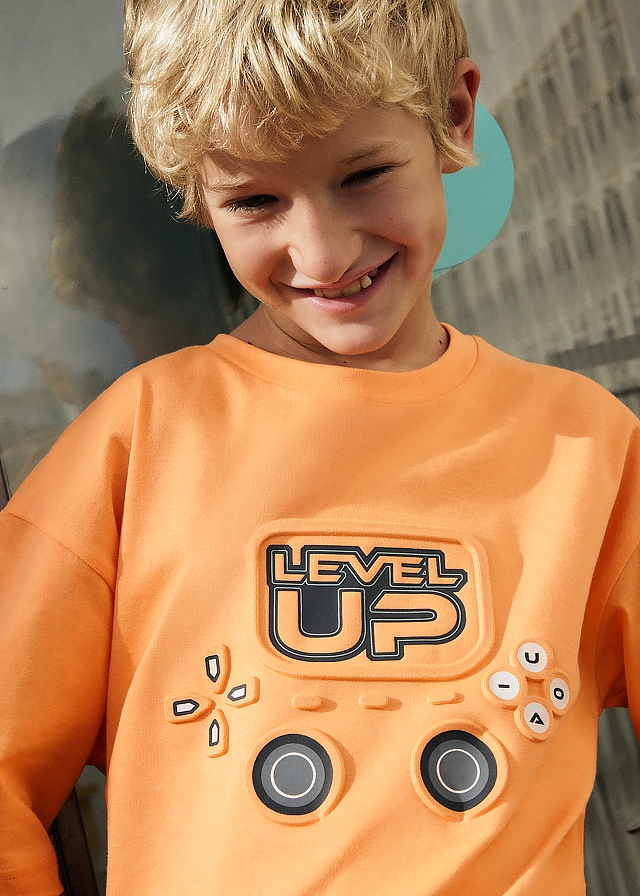 Футболка, Помаранчевий, Mayoral Іспанія, 26VL