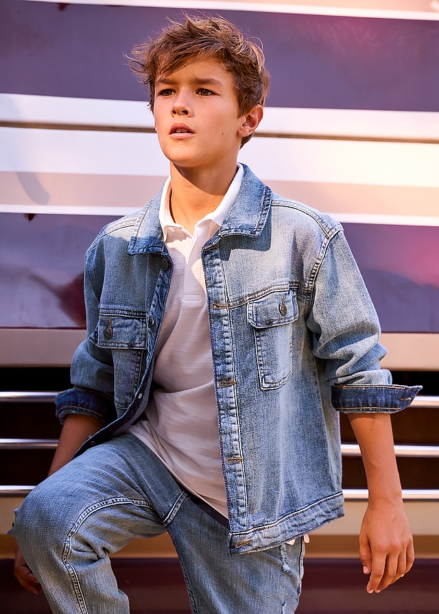 Піджак, джинсовий, Синій, Mayoral Іспанія, 26VL