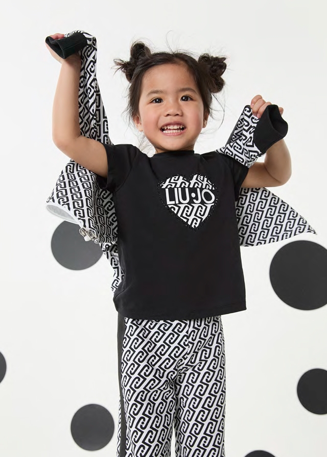 Кофта, з капюшоном, Чорний, LIU JO Італія, 26VL