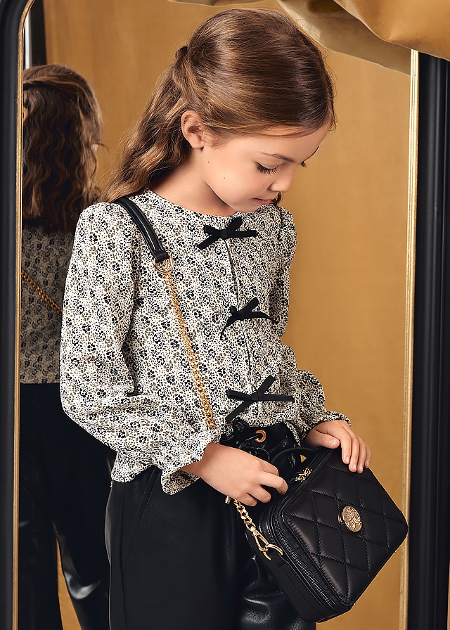 Блуза, довгий рукав, Зелений, AbelLula Іспанія, 26OZ