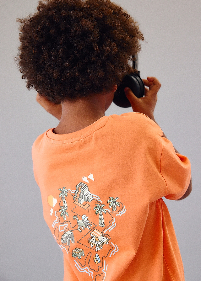 Футболка, Помаранчевий, Mayoral Іспанія, 26VL