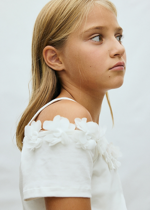 Футболка, Кремовий, Mayoral Іспанія, 26VL