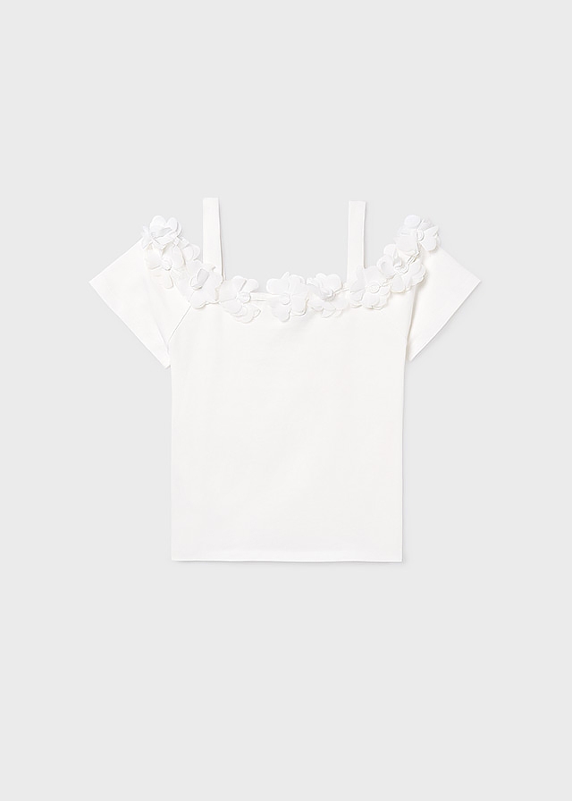 Футболка, Кремовий, Mayoral Іспанія, 26VL