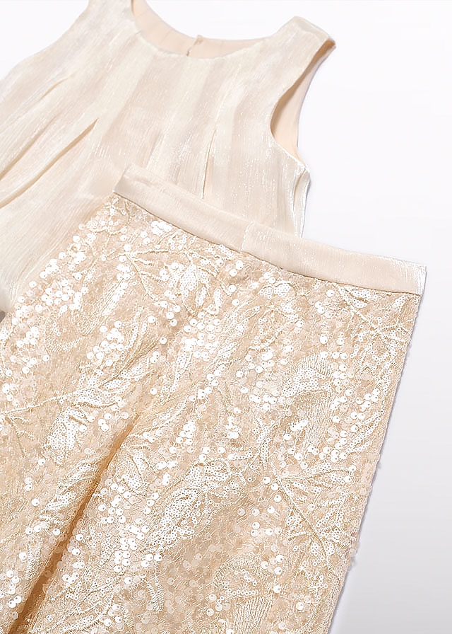 Комплект, Блуза + штани, Бежевий, AbelLula Іспанія, 26VL