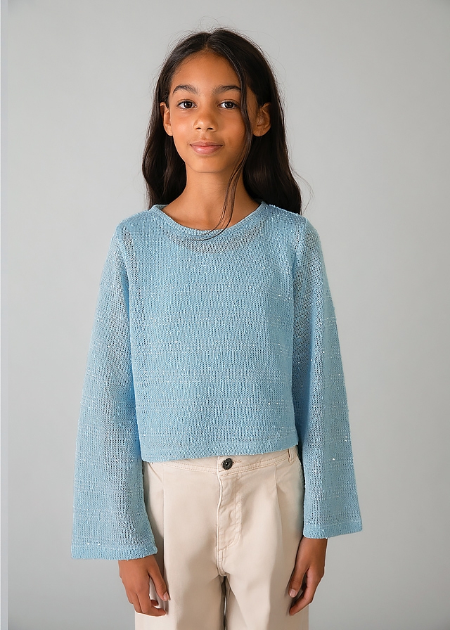 Светр, + топ, Бірюзовий, Mayoral Іспанія, 26VL