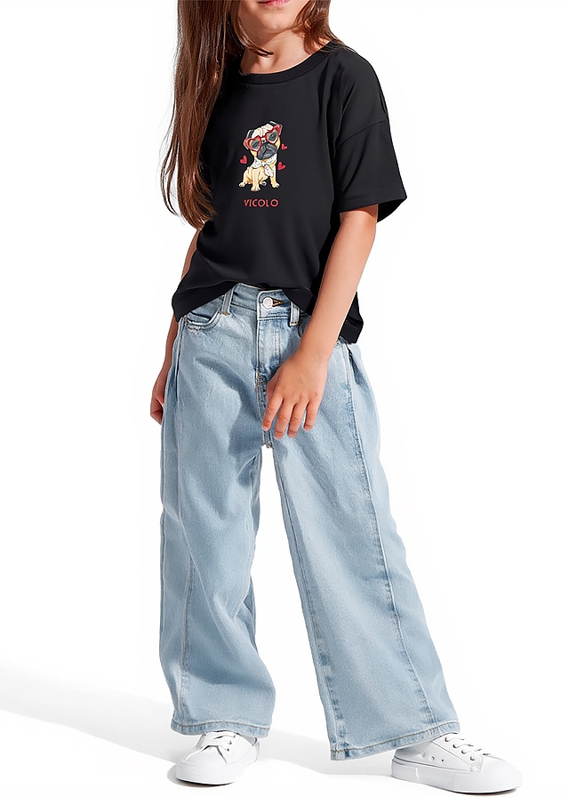 Штани, Джинси, Блакитний, VICOLO Італія, 26VL