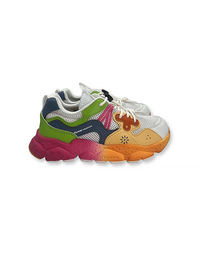 Кросівки, Білий, Flower Mountain Італія, 25VL