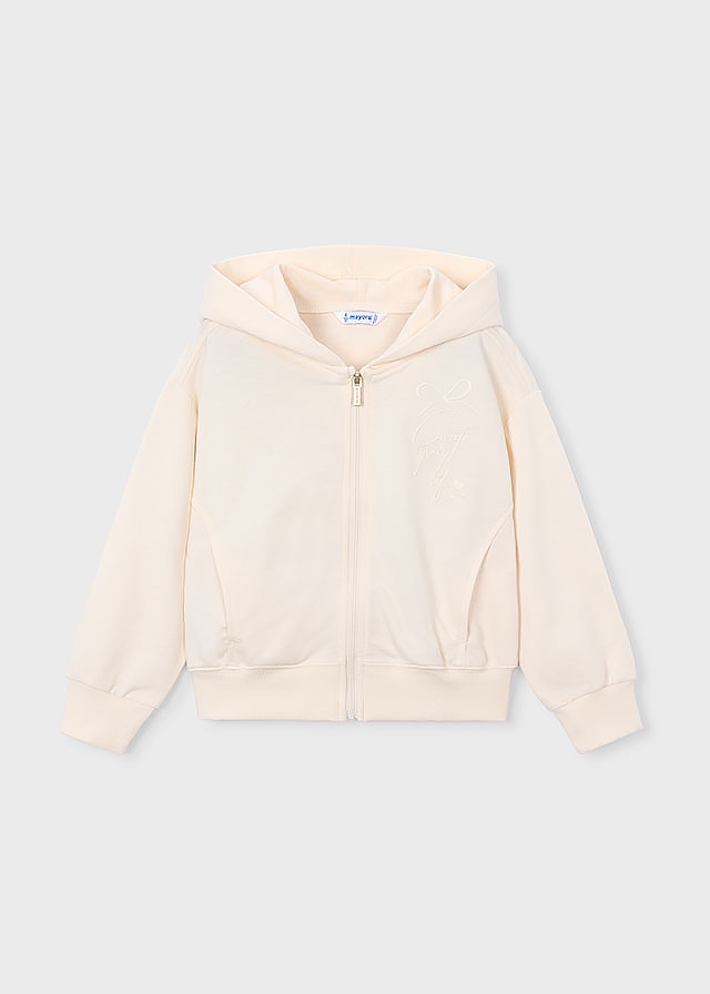 Кофта, з капюшоном, Кремовий, Mayoral Іспанія, 26VL