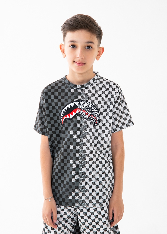 Футболка, Темно-сірий, SPRAYGROUND США, 26VL Футболка, Темно-сірий, SPRAYGROUND США, 26VL